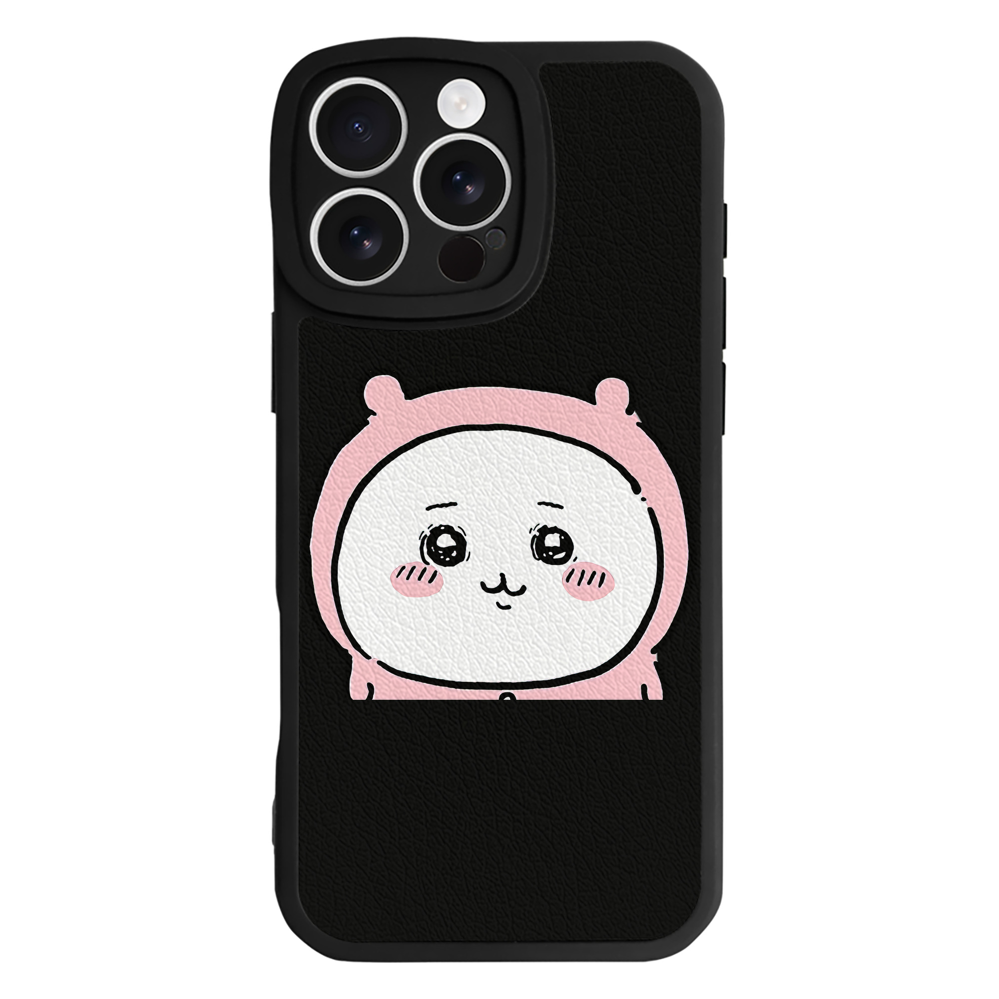 （画像用） ちいかわ ちいかわ Chii-kawa chiikawa 【iPhone 16シリーズ対応】シリコンスマホケース（レザー調） 材質：シリコン